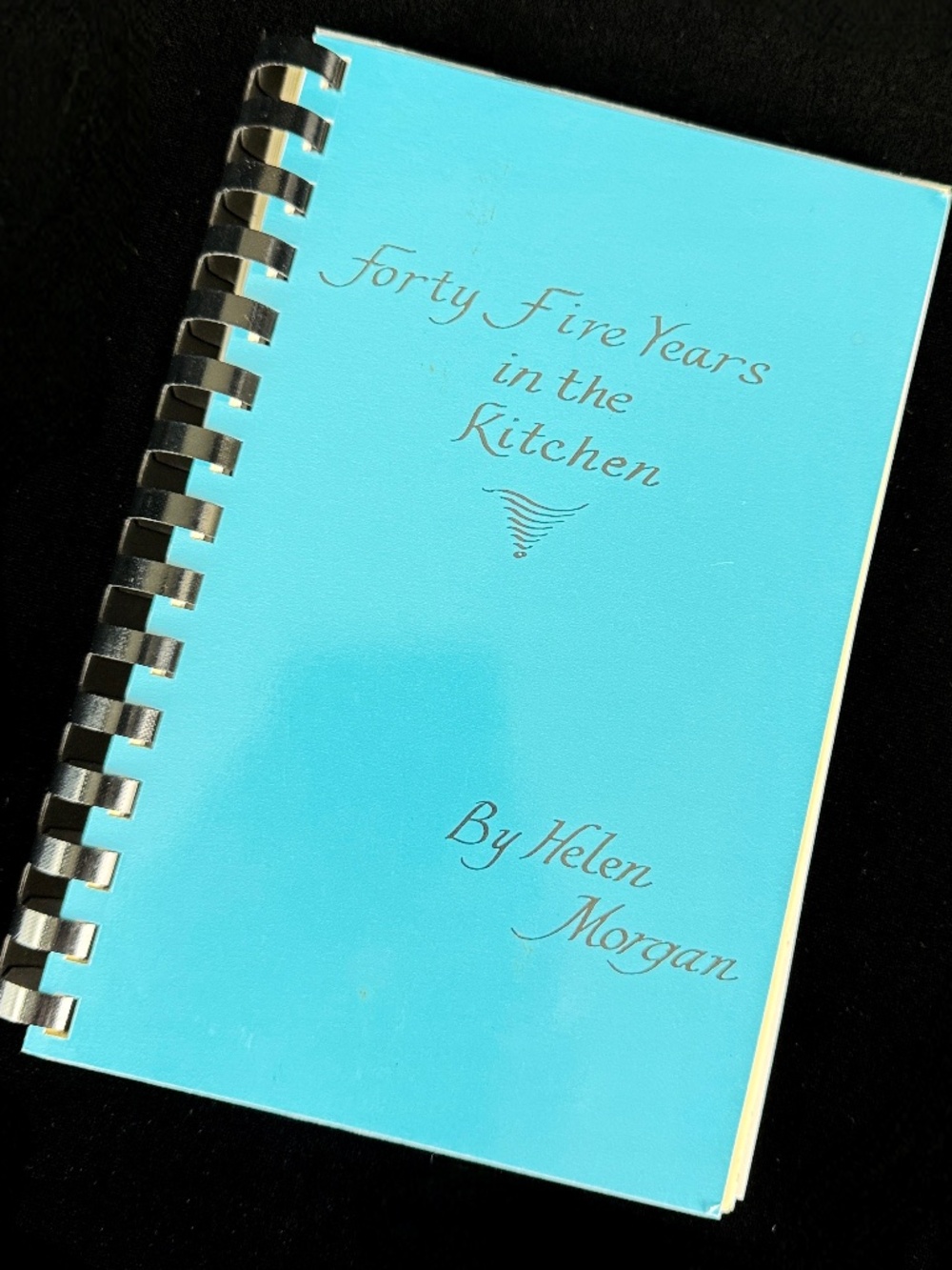 Vintage Spiral Cookbook 45 Years in the Kitchen Helen Morgan Curated Recipes